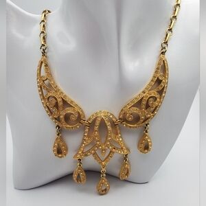 Luxury high fashion bollywood wedding‎ elegant necklace N1437